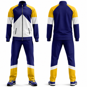 <b>Custom</b> OEM Performance Training Tracksuit Sublimation Print Sport Suit With Personalized Logo Design For Athletic Team Wear Pro - Product Image 1