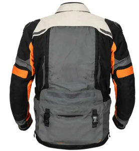 เสื้อแจ็คเก็ตมอเตอร์ไซค์สำหรับผู้ชาย ปี 2025 แจ็คเก็ตมอเตอร์ไซค์ผ้า 600D Cordura แจ็คเก็ตนักขี่มอเตอร์ไซค์สำหรับแข่งรถ - Product Image 5