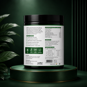 Complément alimentaire multivitaminé à base d'huile de chanvre pour chiens et chats, à croquer, pour toutes les races, supplément vitaminique quotidien, santé immunitaire, peau, pelage, articulations, absorption rapide - Product Image 2