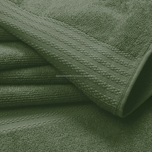 OEM 400 GSM Cotton <b>Bath</b> <b>Towel</b> <b>Sets</b> Jacquard Soft Texture High Absorbency Low Lint Supplier USA UK - Product Image 3