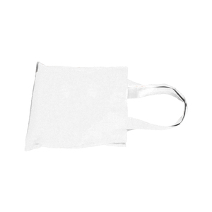 Solid Color White Cotton Short Handle Custom Logo And Size Cotton Shopping <b>Bag</b> Supplier Factory Hand Carry - Product Image 2