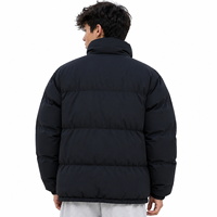 Manteau d'hiver décontracté unisexe en cuir TS, toile, fermeture éclair, imperméable, coupe-vent, résistant au froid, chaud, fausse fourrure, style duvet de poisson 80%