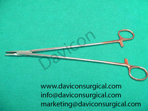 Portaagujas T.C Masson Manual de acero inoxidable 10,1/2 IN Base de instrumentos quirúrgicos - Product Image 4