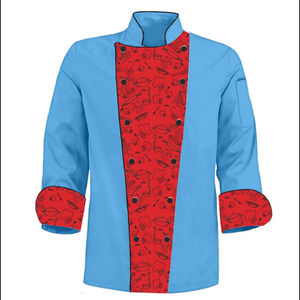 Uniforme de chef de haute qualité à manches longues, ensemble veste et pantalon pour chef exécutif, uniforme de cuisine pour hommes - Product Image 4