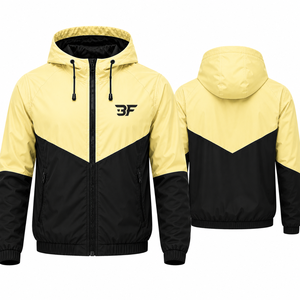 Veste de pluie au design nouveau, veste coupe-vent personnalisée, veste coupe-vent de haute qualité pour hommes, veste imperméable d'hiver - Product Image 4