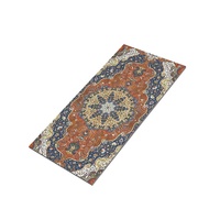 Carreaux de sol en porcelaine antibactériens brillants pleine masse au design classique moderne 600x1200mm, vitrifiés et polis pour salon intérieur