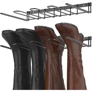 Élégantes étagères à chaussures en métal à double niveau pour une organisation sophistiquée de l'entrée - Product Image 4