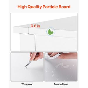 Cassettiera Moderna Minimalista in Legno a 7 Cassetti con Dispositivo Antiribaltamento Scorrevole per Organizzazione Armadio - Product Image 5
