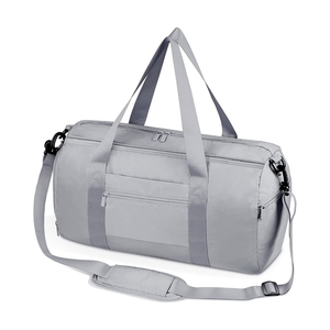 Lightweight Large Capacity Gym <b>Bag</b> with Nylon Lining Adjustable Strap Multiple Compartments for Daily Use Travel-Unisex - Product Image 2