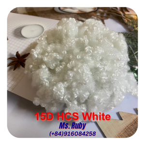 Premium Quality 15d Virgin Regenerated Polyfill Toy White HCS <b>Staple</b> Hollow Conjugated Quilt Blanket Siliconized for Spinning - Product Image 4