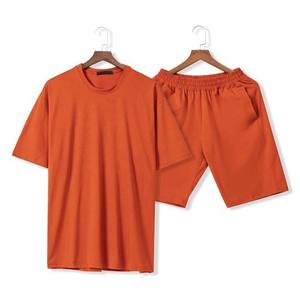 Ensemble de survêtement sportif pour homme, style streetwear, été, personnalisé, t-shirts et shorts, tenues décontractées, ensembles deux pièces pour homme, vêtements de sport - Product Image 1