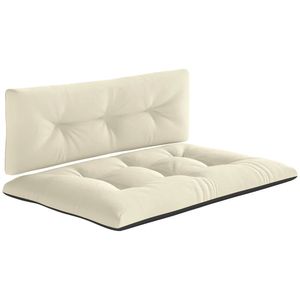 Coussin de remplacement blanc crème pour chaise de jardin, pour l'extérieur (uniquement le coussin) - Product Image 5