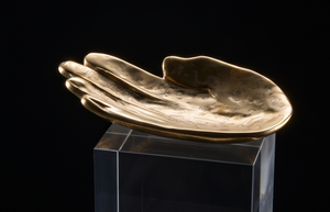 Bandeja de Metal con Textura de Mano Humana Única, para Cocina y Comedor, Artículos de Mesa, Artículo en Stock - Product Image 2