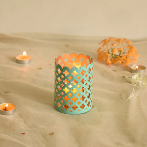 Saanjh Eco-Friendly Portable <b>Tealight</b> <b>Holder</b> for Home Decoration Valentine's Day & Outdoor Use - Product Image 3