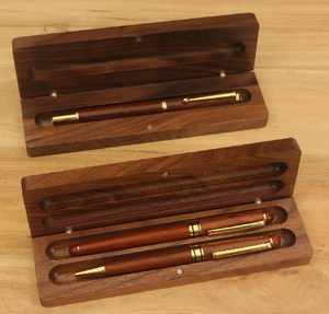Factory Direct Best Gifts Set Customized Logo Promotional Christmas Gift Wooden Pen <b>Box</b> natural Color At Reasonable Price - Product Image 3
