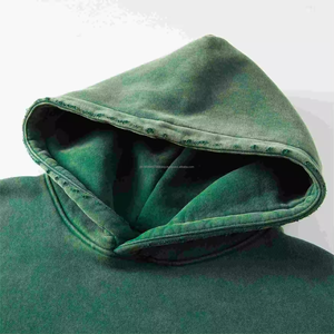 OEM Manufacturing Distressed Hoodies <b>Men</b> Custom High Quality Cotton <b>Men's</b> <b>Oversized</b> 420 Gsm Stone Washed Heavy Duty <b>Hoodie</b> - Product Image 1