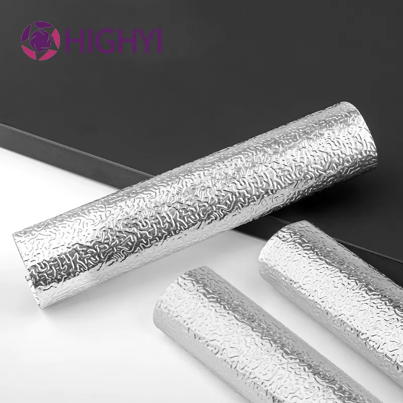 HIGHYI cocina backsplash papel pintado papel de aluminio muebles gabinete a prueba de aceite cocina papel de aluminio pegatinas