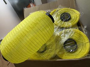 Silk Lanterns Painted Bamboo Silk Lanterns Hanging Lights For Restaurant Hotel Garden Vietnam Silk Lanterns Decor - Product Image 3