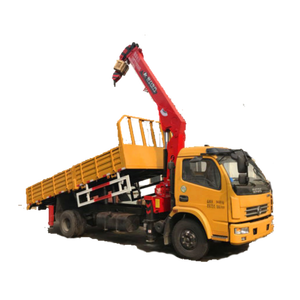Nouvelle <span class=keywords><strong>grue</strong></span> articulée hydraulique à flèche droite de 3 tonnes montée sur <span class=keywords><strong>camion</strong></span> <span class=keywords><strong>avec</strong></span> benne basculante à vendre - Product Image 3