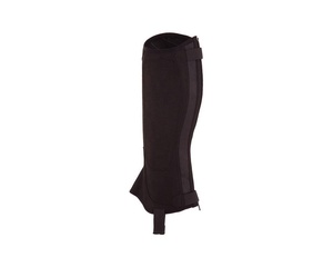 OEM Custom Genuine Leather Case Horse Riding <b>Half</b> <b>Chaps</b> Professional Cowhide Equestrian Leg Armor Gaiters Bags LHC-0037 - Product Image 2