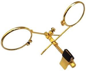 Loupe double dorée SUNTOOLS/STIPL de haute qualité pour la fabrication de bijoux en plastique, outil professionnel 1 4 Prix de gros le plus bas, meilleur - Product Image 2