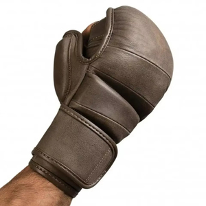 ถุงมือต่อสู้ MMA ถุงมือป้องกันมือสำหรับฝึกซ้อมระดับพรีเมียม ซับในนุ่ม วัสดุระบายอากาศได้ดีสำหรับการฝึกซ้อม - Product Image 4