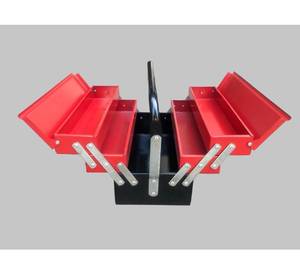Heavy Duty Metal Cantilever <b>Tool</b> <b>Box</b> 5 Trays Multi Tier Organizer Custom Professional Steel 5 Layer Cantilever Storage <b>Box</b> - Product Image 3
