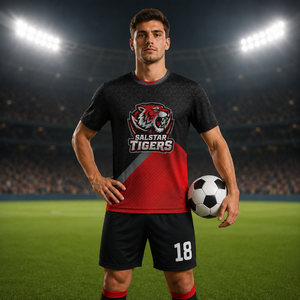 Último Diseño de Sublimación, Uniforme de Fútbol, Camiseta de Verano, Logotipo del Equipo de Moda, Patrocinador Personalizable, Calidad Premium, Gran Venta - Product Image 1