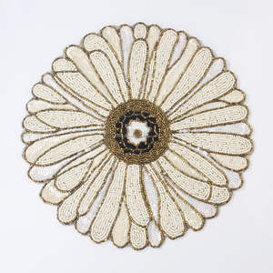 Mantel Individual Redondo de Tela Ecológico y Moderno, Tamaño Personalizado para Uso en el Hogar, Hoteles, Restaurantes, Decoración de Fiestas y Bodas, de la India - Product Image 2