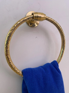 Vintage Brass Metal Antique Finished Luxurious Quality Metal Made Home And Hotel Usage <b>Bathroom</b> <b>Accessories</b> Sets From India - Product Image 5