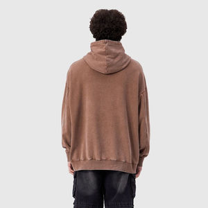Sudadera con Capucha de Invierno Unisex Vintage con Logotipo Personalizado OEM, Lavado Ácido, para Hombre, Estilo Urbano, Bordado e Impresión, Calidad Premium, 100% Algodón - Product Image 2
