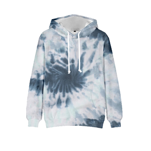 Sweat à capuche tie-dye pour homme en coton épais, style streetwear moderne, pour la vente en gros de vêtements - Product Image 5