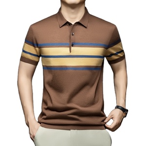 Chemises polo décontractées pour hommes, nouvelle collection, design tendance, logo personnalisé, couleur unie, coton respirant, grandes tailles, vêtements décontractés - Product Image 1