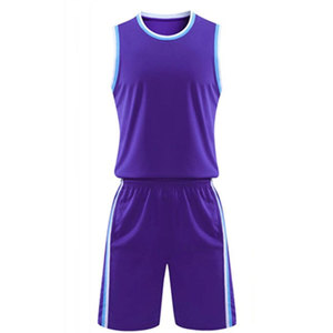 Uniforme Oficial de Baloncesto para Hombre, Conjunto Completo con Camiseta y Pantalones Cortos Transpirables, Ropa Deportiva Resistente, Perfecta para Jugadores de Equipo - Product Image 1