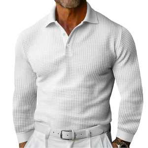Camisa polo de algodón bordada con tela de peso medio del fabricante directo de exportación global Moglis - Product Image 3
