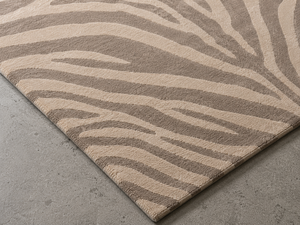 Alfombra Moderna Verde Hecha a Mano con Diseño Animal, Antideslizante, de Lana Gruesa, Acolchada, de Pelo Medio, Ecológica y Apta para Mascotas - Product Image 3