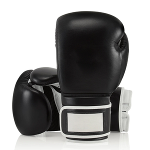 Gants de boxe en cuir véritable sur mesure OEM avec lacets, évacuation de l'humidité, excellente protection, cuir de vachette, prix de gros - Product Image 1