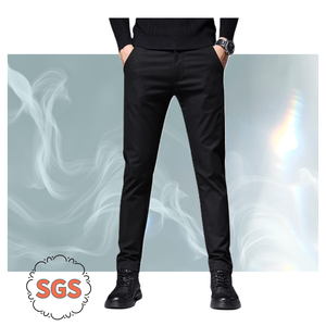 กางเกงเดรสผ้าโพลีเอสเตอร์สำหรับผู้ชายสำหรับโอกาสทางการ - Product Image 1