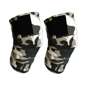 Genouillères de soutien à haute élasticité pour le sport en extérieur, protection pour le basketball, le football et la course à pied - Product Image 1