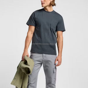 Camiseta Personalizada al por Mayor de Excelente Calidad, 100% Algodón de Alto Gramaje, Hombros Anchos, para Hombre - Product Image 5