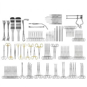 Juego de Instrumentos Básicos para Laparotomía T/C de 104 Piezas, Cirugía Abdominal General, Acero Inoxidable Alemán, Reutilizable, Autoclavable, Pacho - Product Image 1