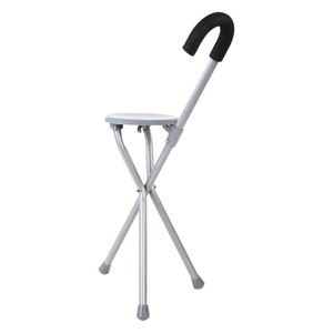 Silla de tiro y caminata ajustable de la mejor calidad hecha a mano, silla de golf, silla de espectador, bastón de tiro de acero con OEM - Product Image 3
