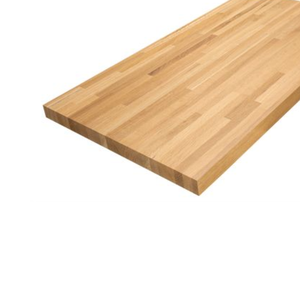 Encimera de Madera Maciza Gruesa, Resistente y Elegante, para Isla de Cocina, para el Hogar o Restaurantes, Superficie con Vetas de Madera Natural - Product Image 1