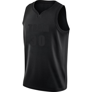 Maillot de basketball vintage brodé en maille respirante à séchage rapide, imprimé par sublimation, sans bretelles, design personnalisé, grandes tailles - Product Image 4