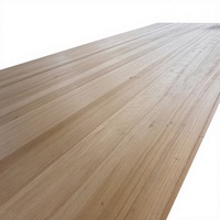 Planche en peuplier carbonisé massif sur mesure avec service de correspondance des couleurs, disponible pour les applications en bois de design intérieur