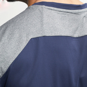 T-shirts de sport personnalisés pour hommes à col rond, en tissu toile écologique respirant et à séchage rapide, pour le sport et les exercices en salle de sport - Product Image 6