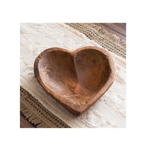<b>Wooden</b> <b>Fruit</b> <b>Bowl</b> Handmade Decorative <b>Bowl</b> for Kitchen Counter Dining Table and Home Decoration - Product Image 4