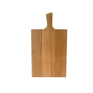 Planche à découper en bois de chêne écologique de haute qualité, durable, résistante, passe au lave-vaisselle, personnalisable, plateau de service pour charcuterie - Product Image 1