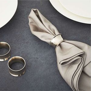 Juego de Servilleteros Modernos de Lujo al por Mayor, Servilletero de Metal con Acabado Dorado para Decoración de Mesa de Recepción de Bodas y Comedor de Hotel - Product Image 1