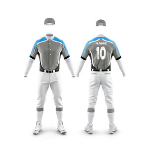 Uniforme de Béisbol de Secado Rápido con Tela Deportiva Avanzada, Uniforme Clásico para Equipos con Acabado Premium - Product Image 1